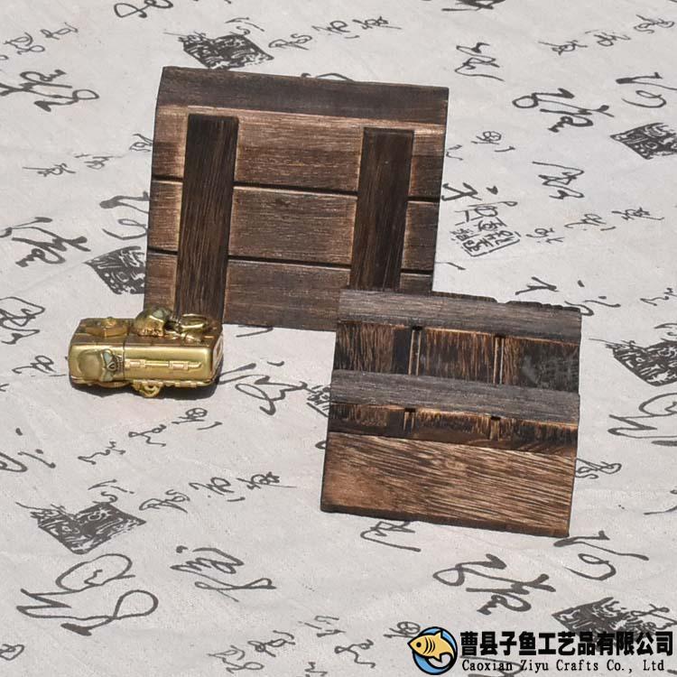 裝打火機的復古色木質包裝盒